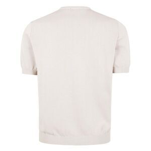 DRUMOHR Short Sleeve Knit Sweater Men WHITE Sweaters & Cardigans